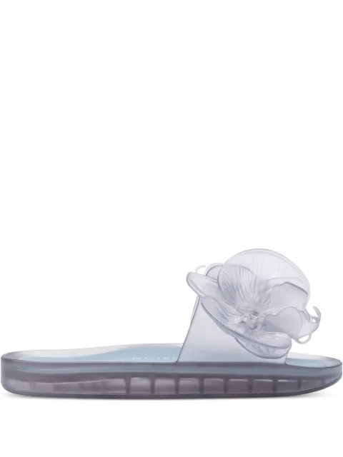 Melissa x Y/Project flower-embellished slide sandals