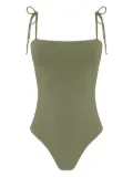 Lygia & Nanny Winona tie-strap swimsuit - Green