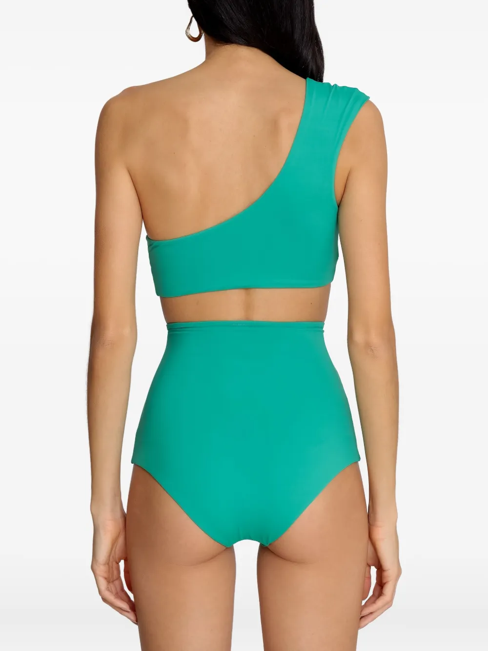Lygia & Nanny Marjory asymmetrische bikini Groen