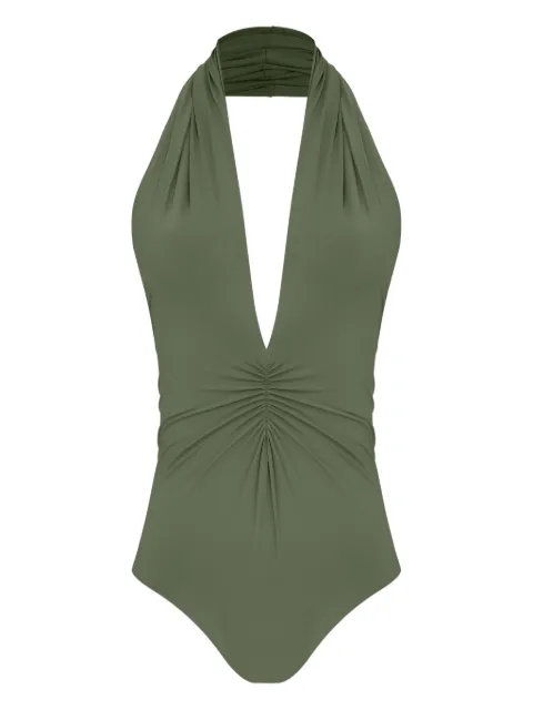 Lygia & Nanny Isatou halterneck swimsuit