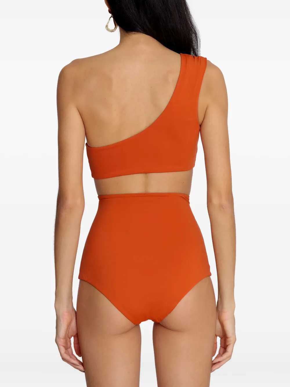 Lygia & Nanny Marjory Asymmetrical One-shoulder Bikini Set