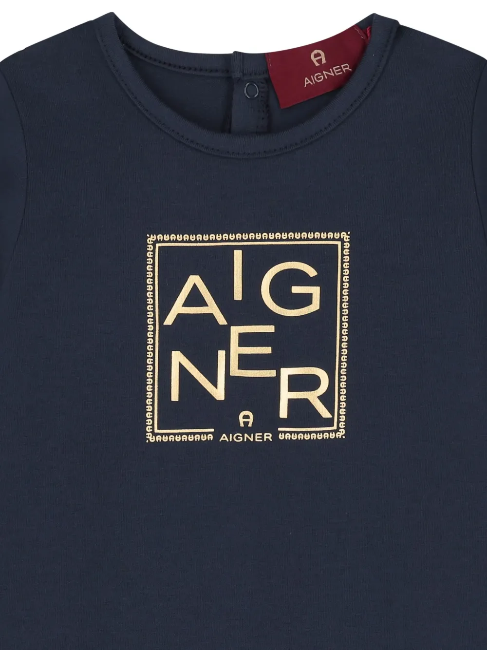 Aigner Kids Strampler-Set mit Logo-Print | Image 7