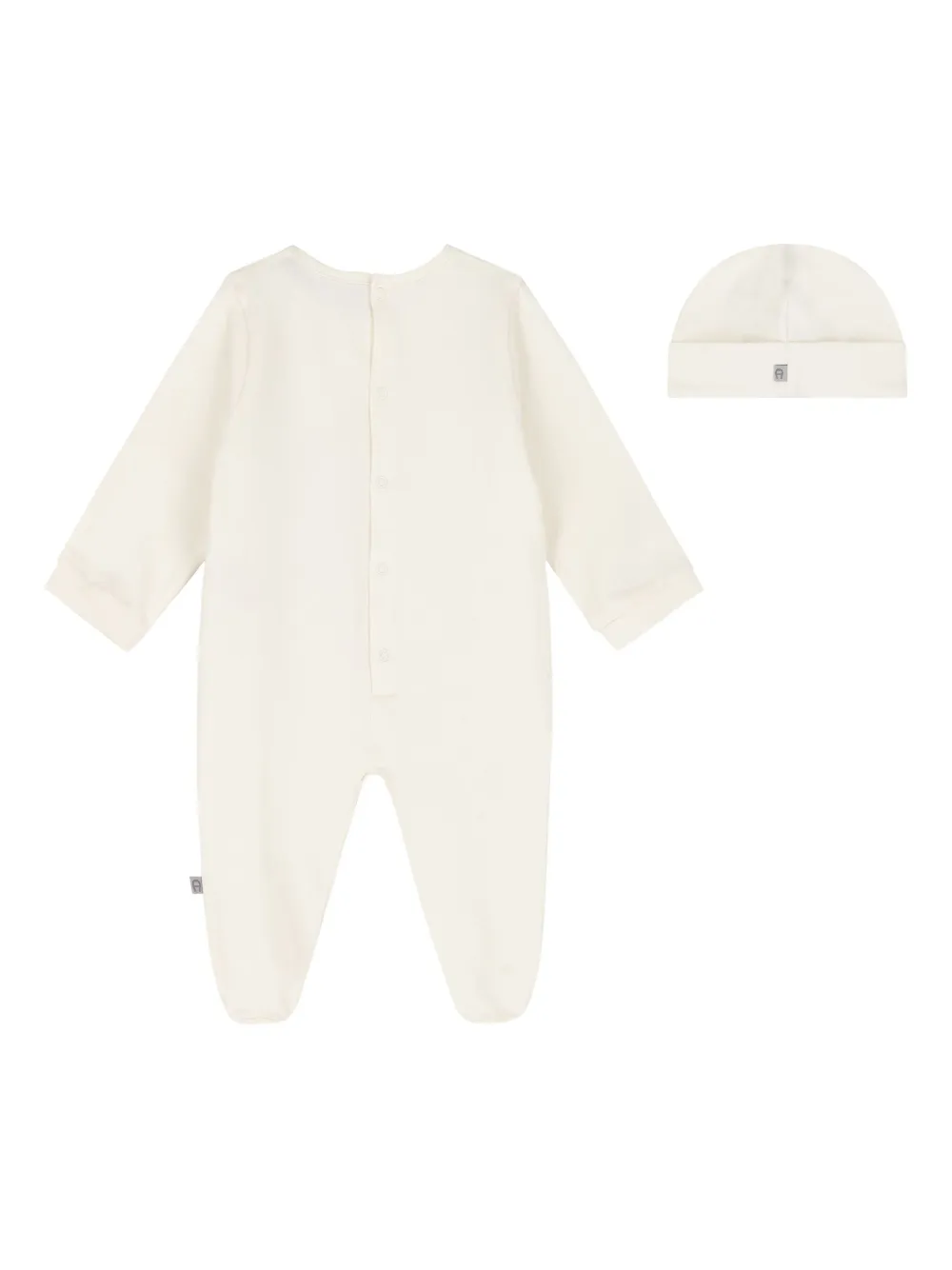 Aigner Kids Babypakje met logoprint Beige