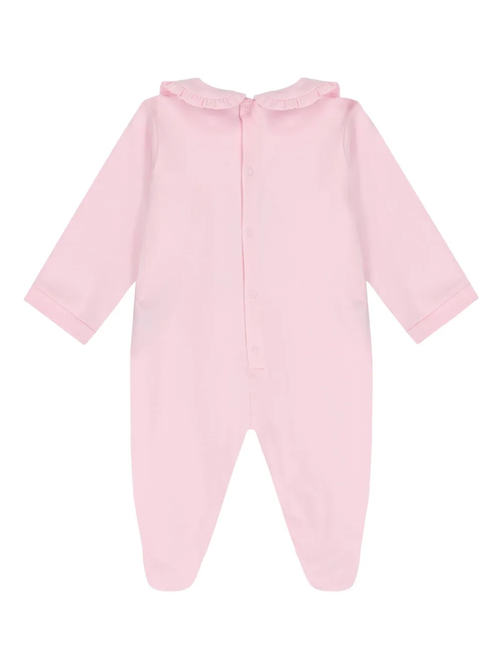 Aigner Kids Drie katoenen rompers Roze