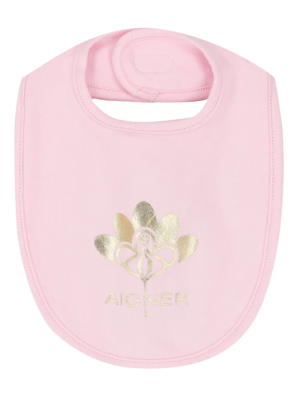 Aigner Kids Drie katoenen rompers Roze