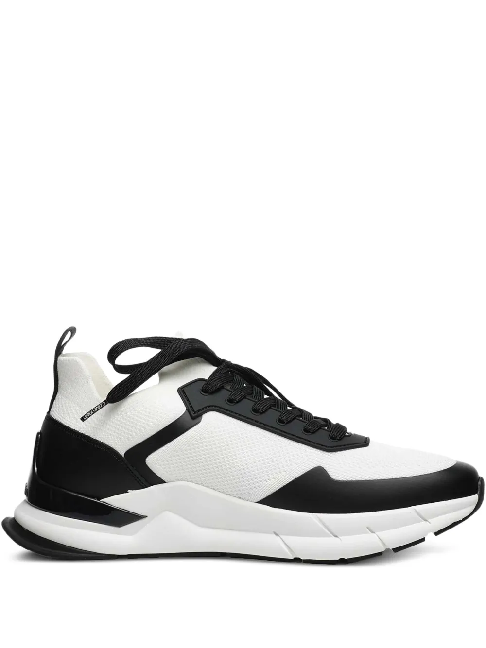 Calvin Klein knit-panelled sneakers | White | Image 1