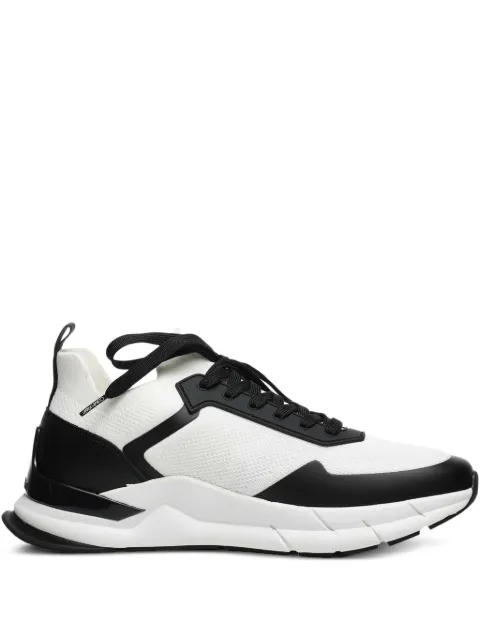 Calvin Klein knit-panelled sneakers