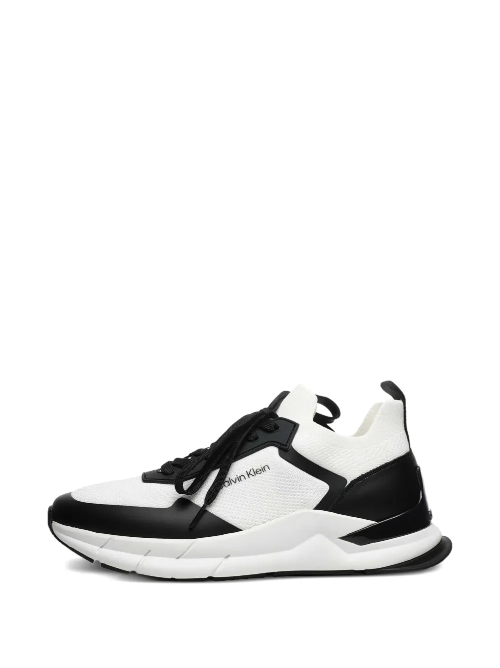 Calvin Klein Sneakers met gebreide vlakken Wit