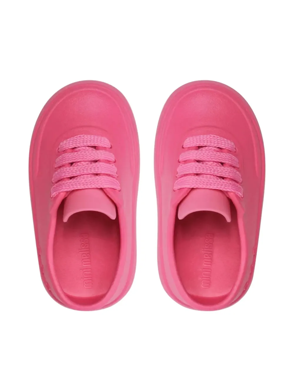 Melissa Free Hug lace-up sneakers Pink