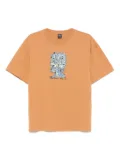 Brain Dead Scrambled Head T-shirt - Brown