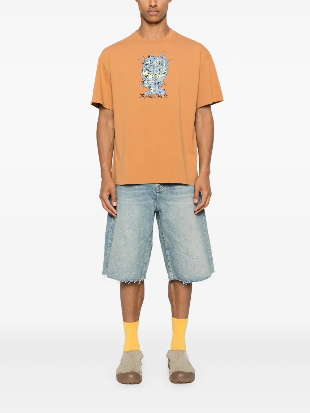 Brain Dead playera Scrambled Head | Playeras | Image 2