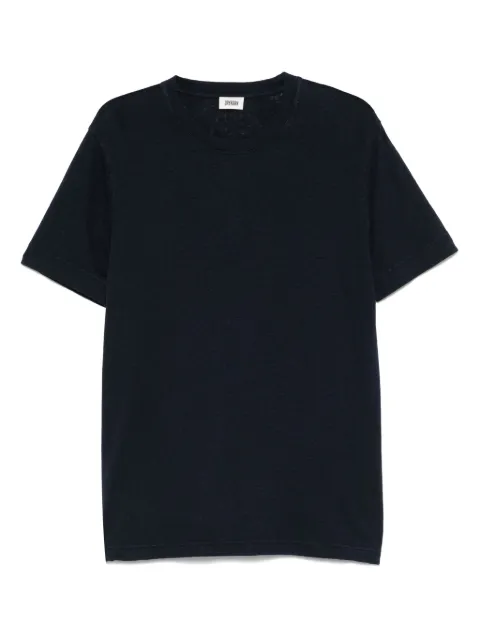 Drykorn linen-blend T-shirt