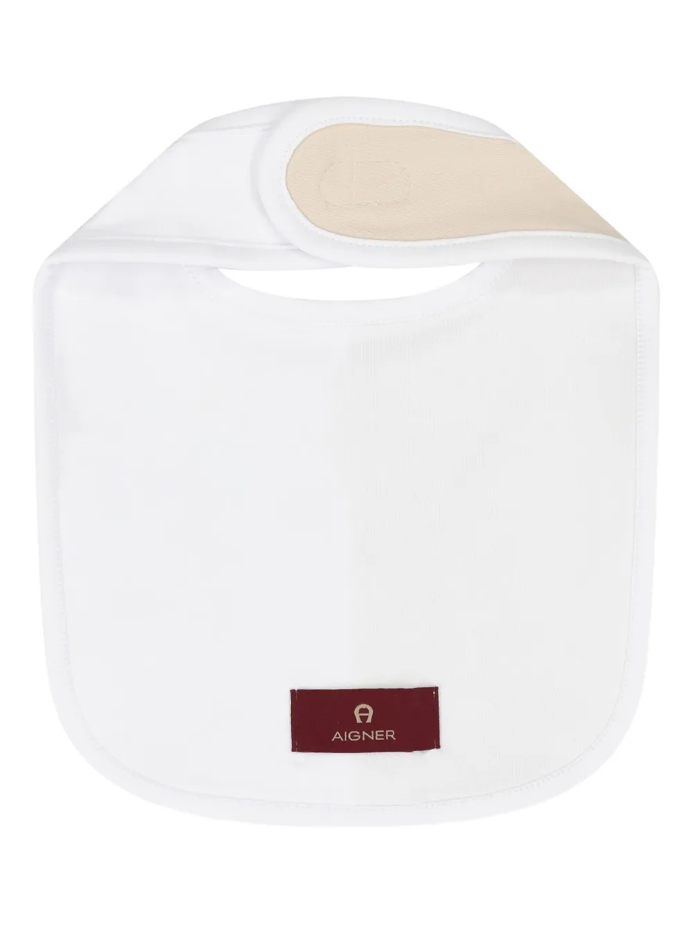Aigner Kids Romperset met lange mouwen en logoprint Wit