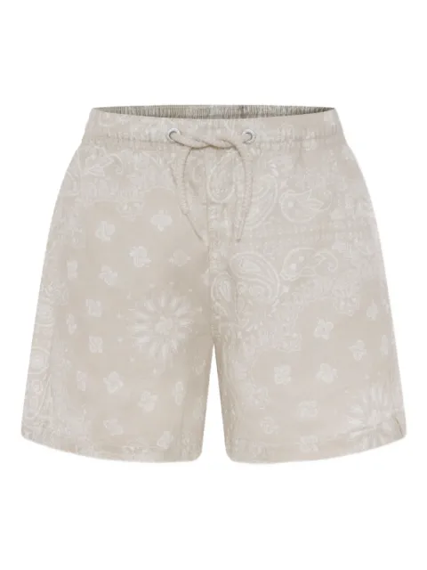 MC2 Saint Barth Kids linen swim shorts 
