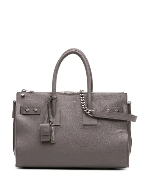Saint Laurent Pre-Owned 2018 Small Grained Calfskin Supple Sac De Jour satchel