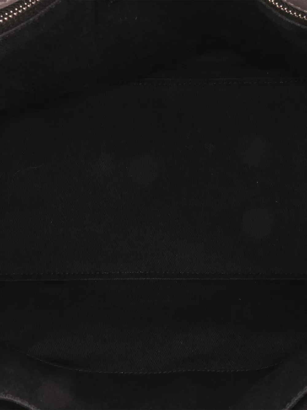 Pre-owned Saint Laurent 2018 Small Grained Calfskin Supple Sac De Jour Satchel