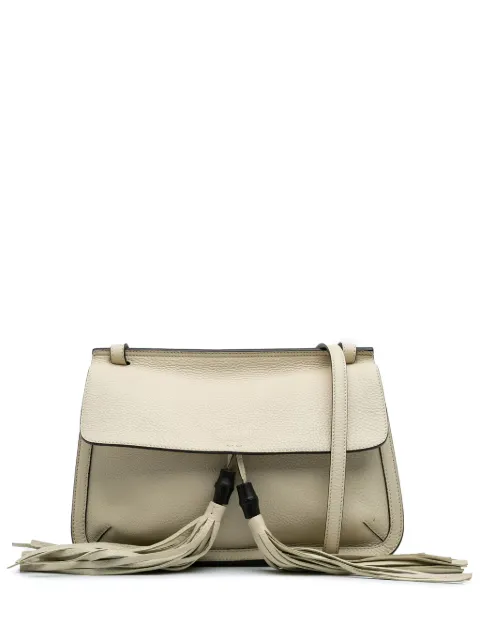 Gucci Pre-Owned 2016-2024 Medium Leather Bamboo Daily crossbody bag