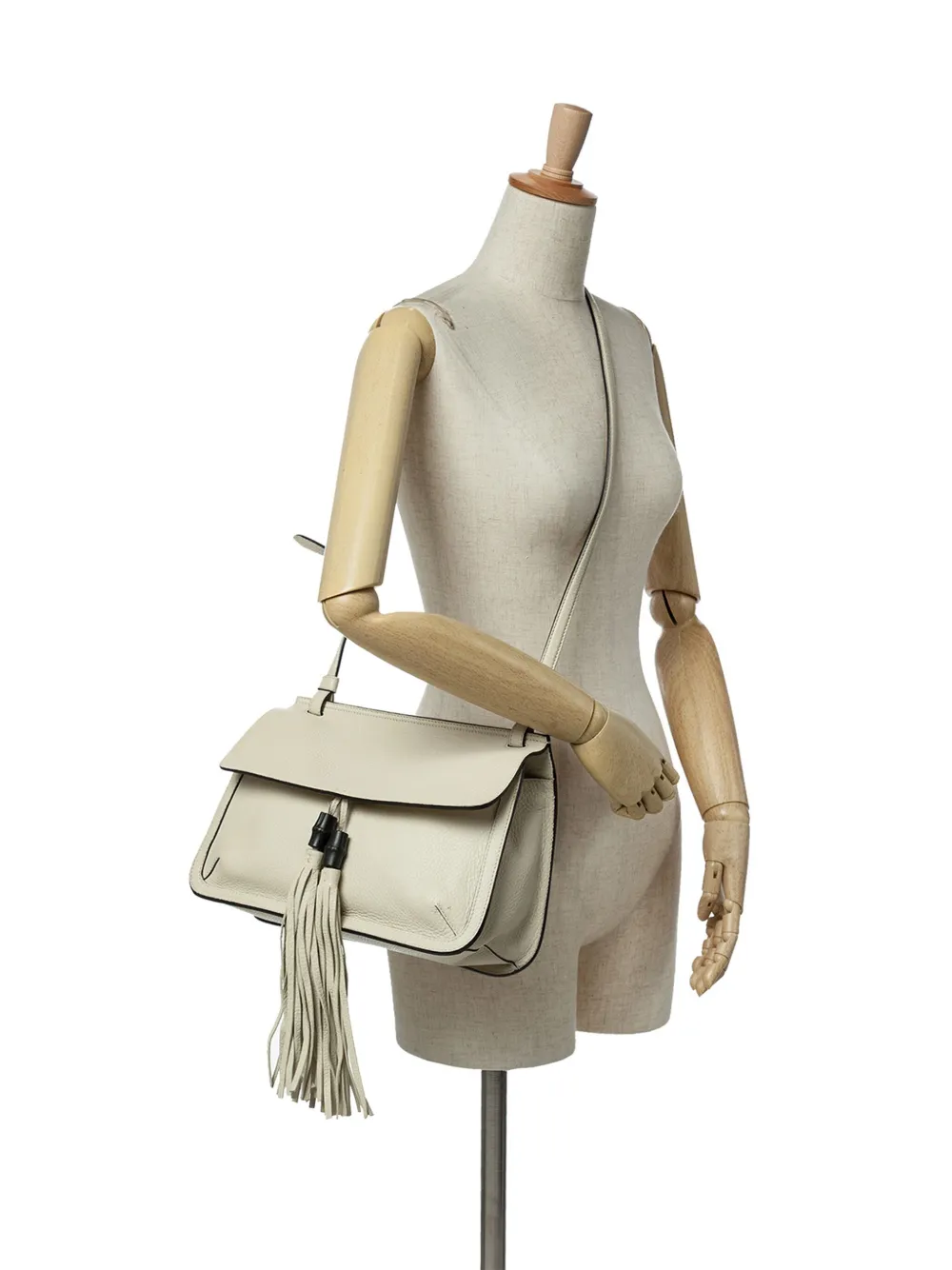 Gucci Pre-Owned 2016-2024 Medium Leather Bamboo Daily crossbody bag | Pre-Owned | Image 2