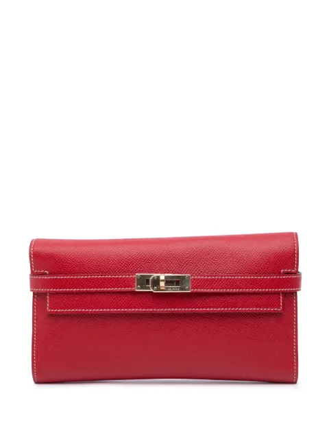 Hermès Pre-Owned 2012 Epsom Kelly Longue Wallet long wallets