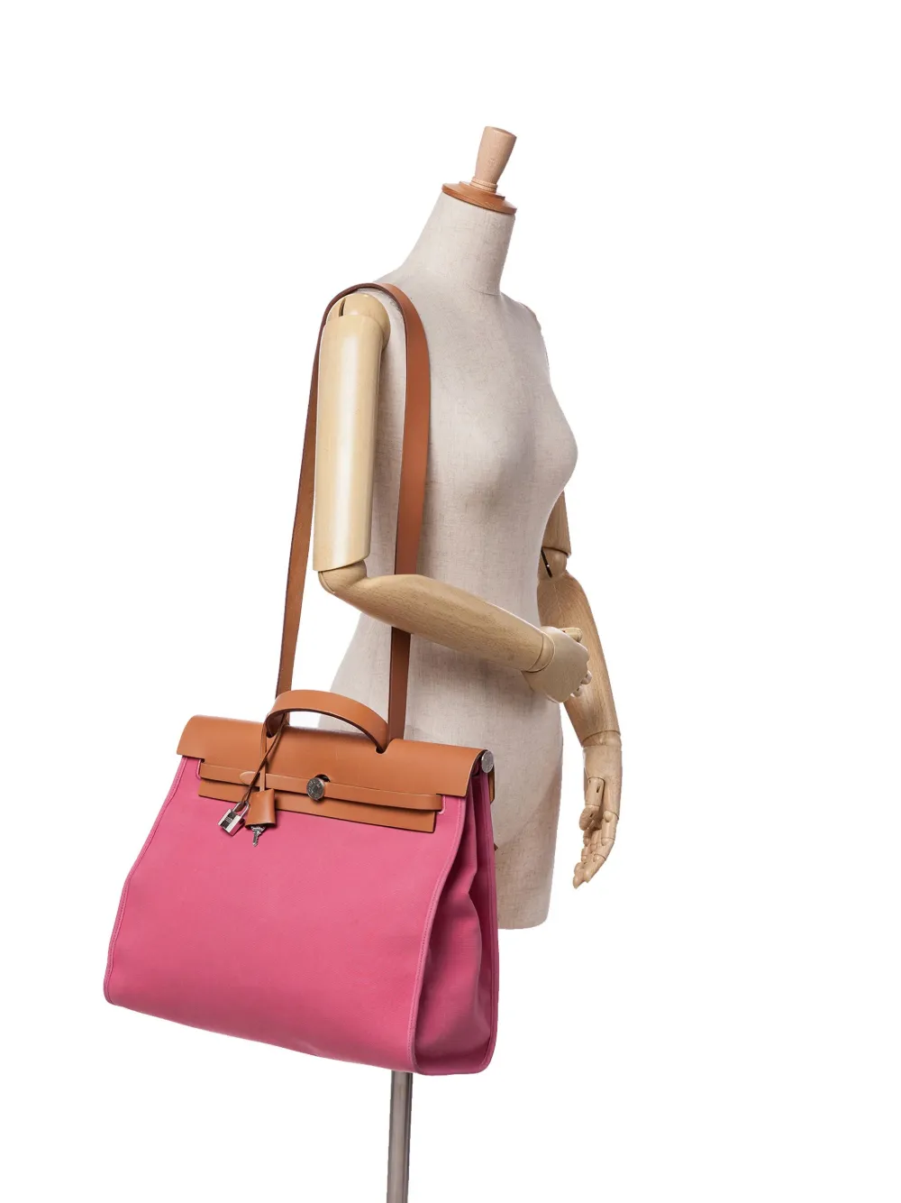 Hermès Pre-Owned Borsa a tracolla Herbag Zip 39 in tela Toile 2012 | Pre-owned | Image 2