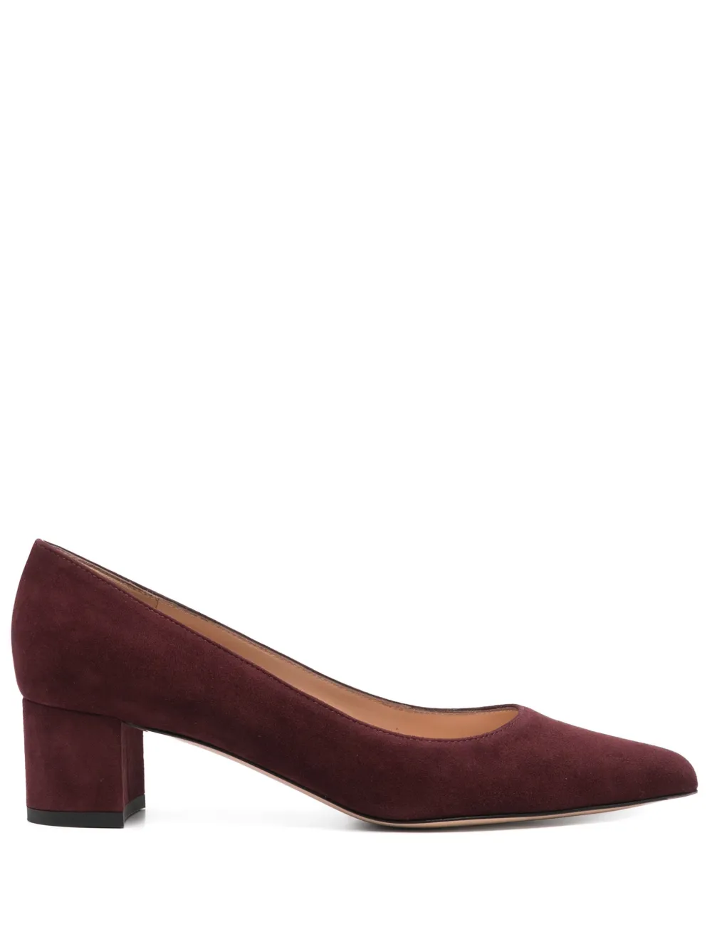 Gianvito Rossi 40mm leather pumps Red