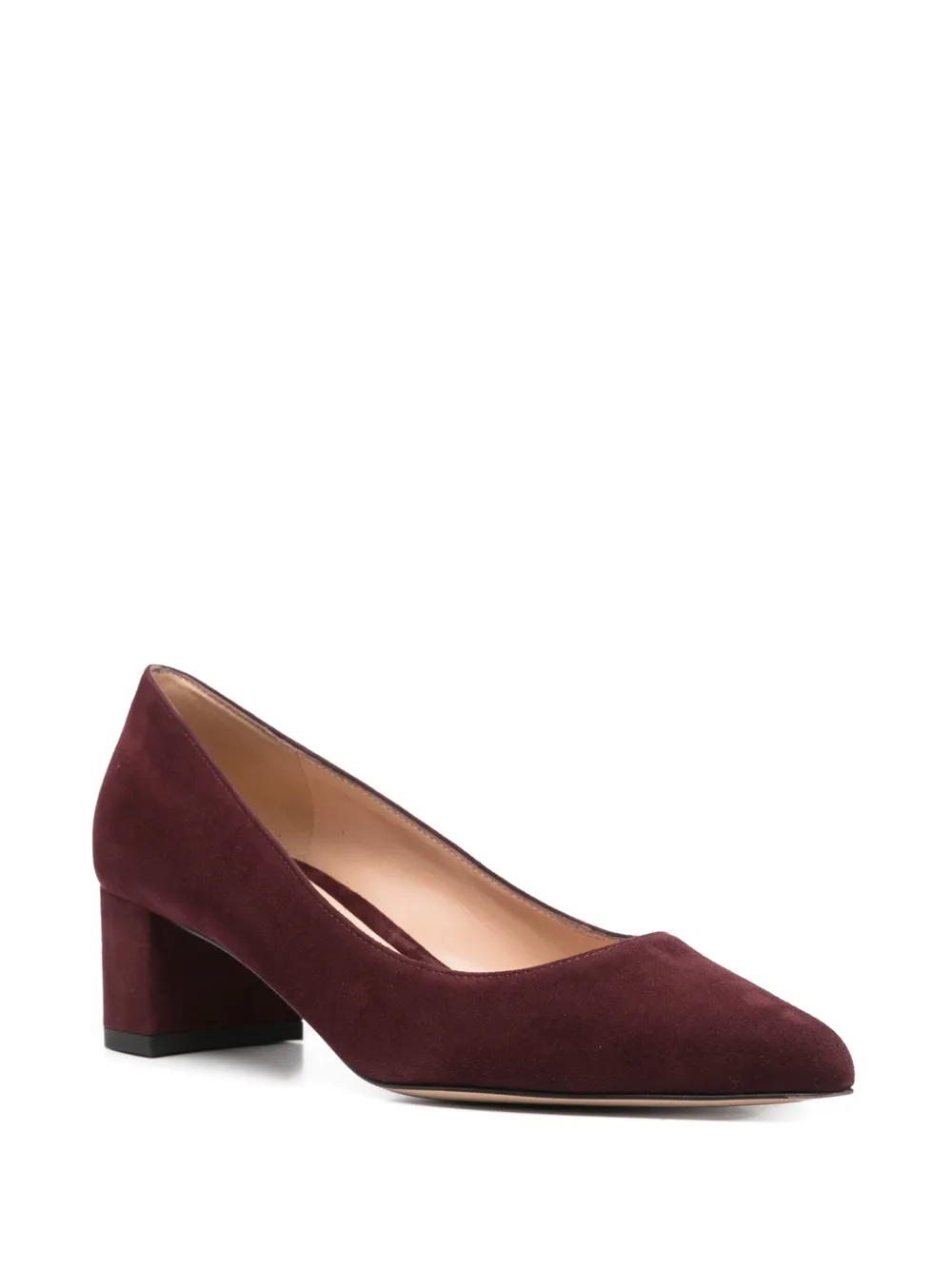Gianvito Rossi 40mm leather pumps Red