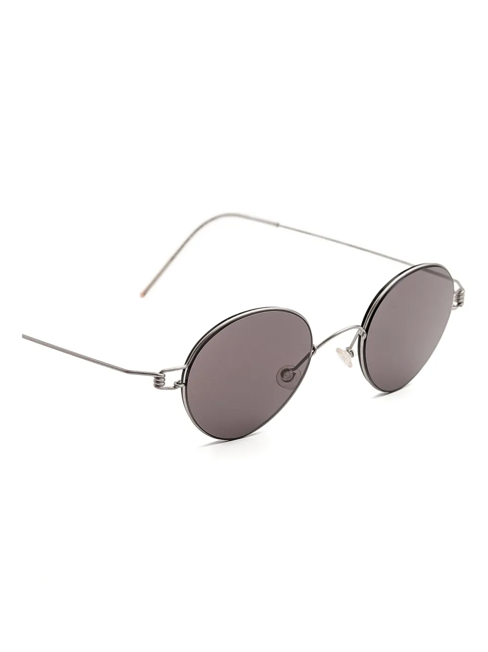 Lindberg round-frame sunglasses Zilver