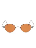 Lindberg round-frame sunglasses - Black