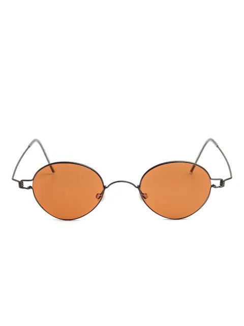 Lindberg round-frame sunglasses