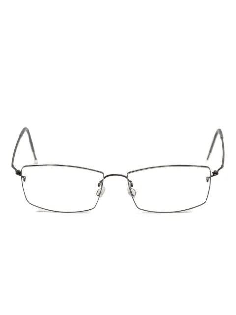 Lindberg rectangle-frame glasses