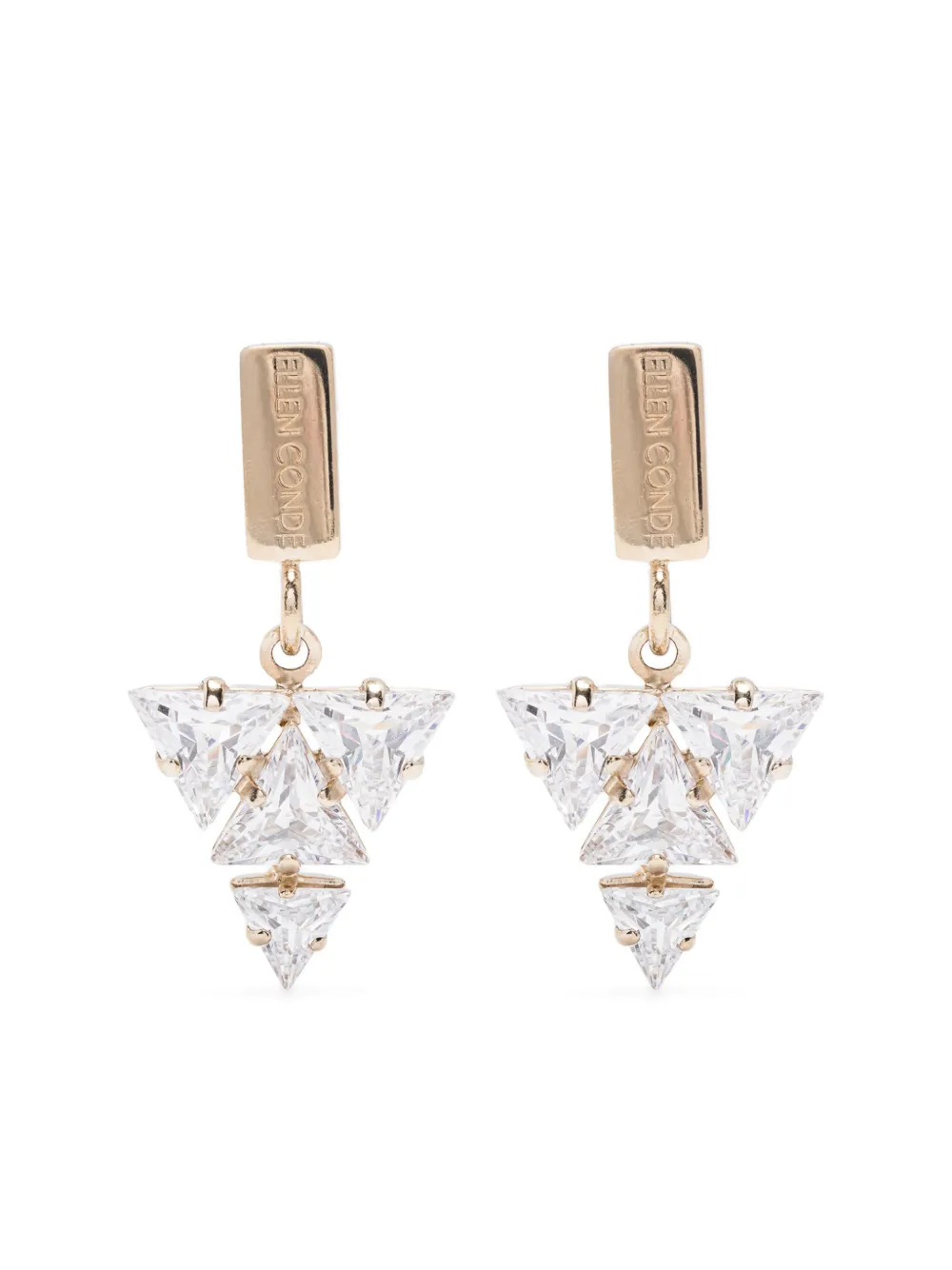 crystal-charm earrings