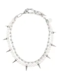 Ellen Conde faux-pearl necklace - Silver