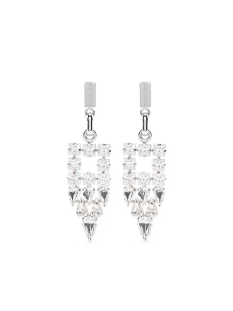 Ellen Conde aretes con detalles de cristal