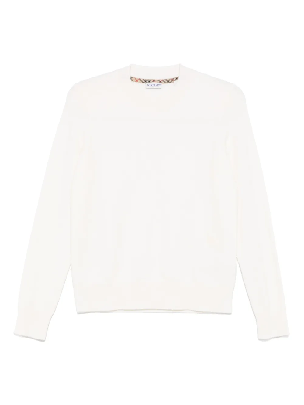 Burberry Fijngebreide top Beige