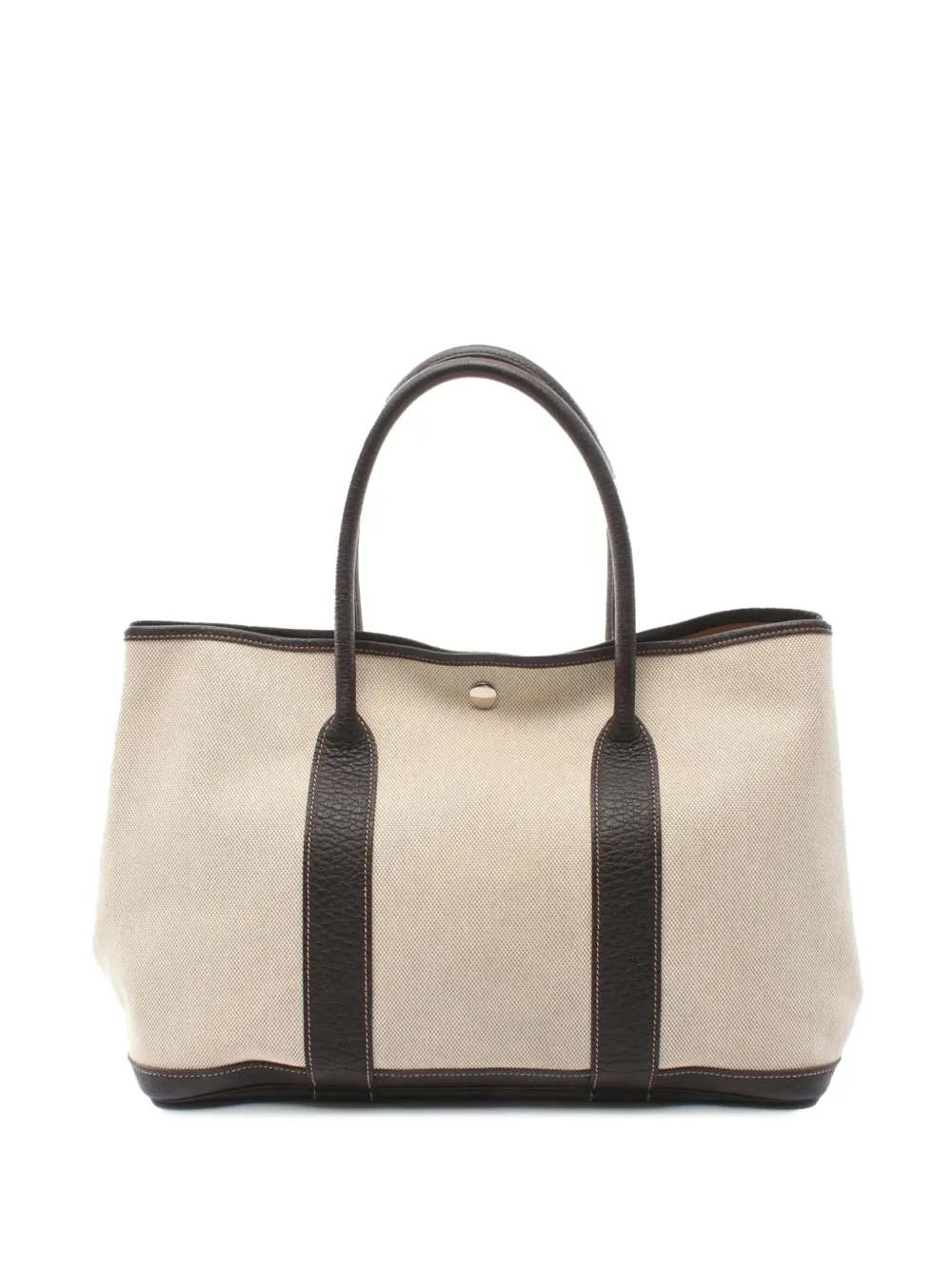 Hermès Pre-Owned 2005 Toile and Negonda Garden Party 36 tote bag - Hermès Pre-Owned 2005 Toile and Negonda Garden Party 36 tote bag -