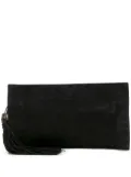 Gucci Pre-Owned 2000-2015 Suede Nouveau Bamboo Tassel clutch bag - Black