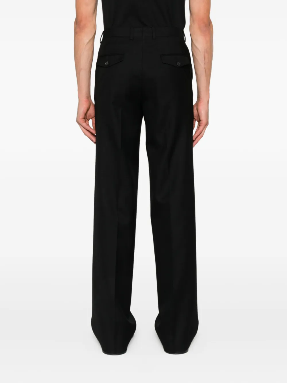 Husbands Straight broek Zwart
