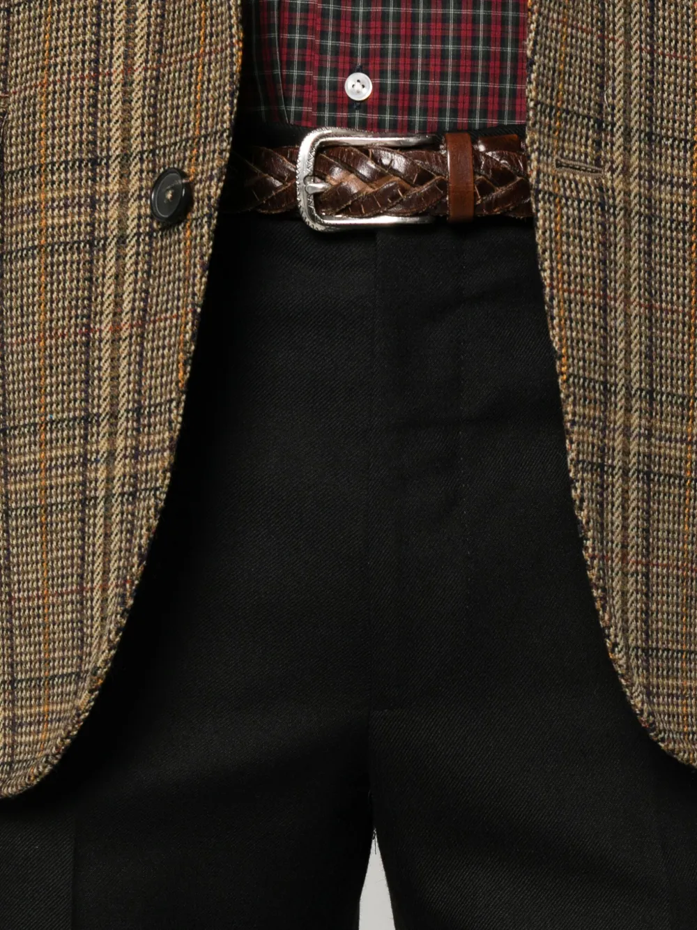 Husbands Straight broek Zwart