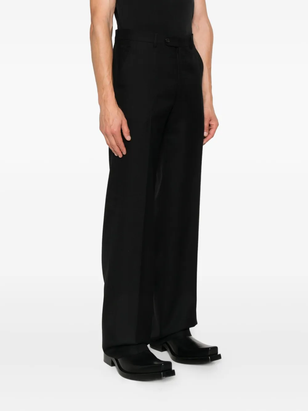 Husbands Straight broek Zwart