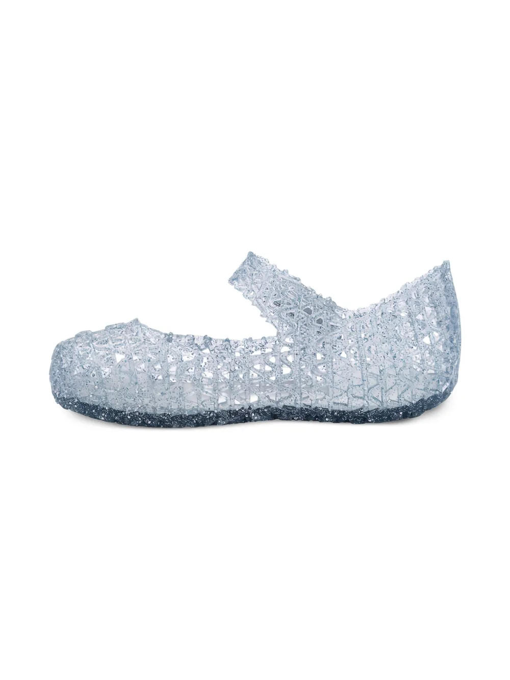 Melissa + Campana cut-out ballet flats Blue