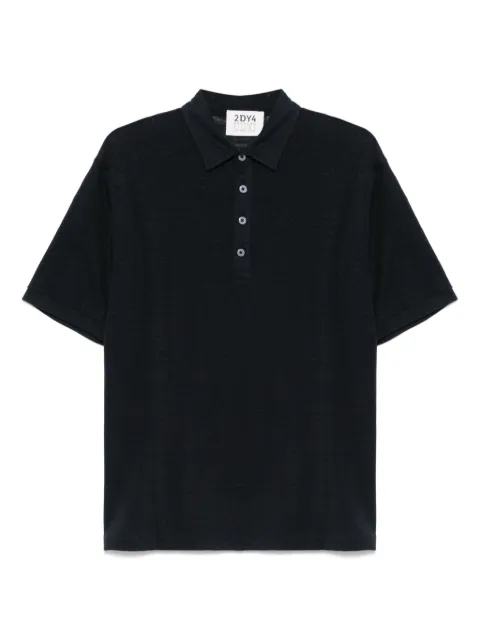 Drykorn linen polo shirt