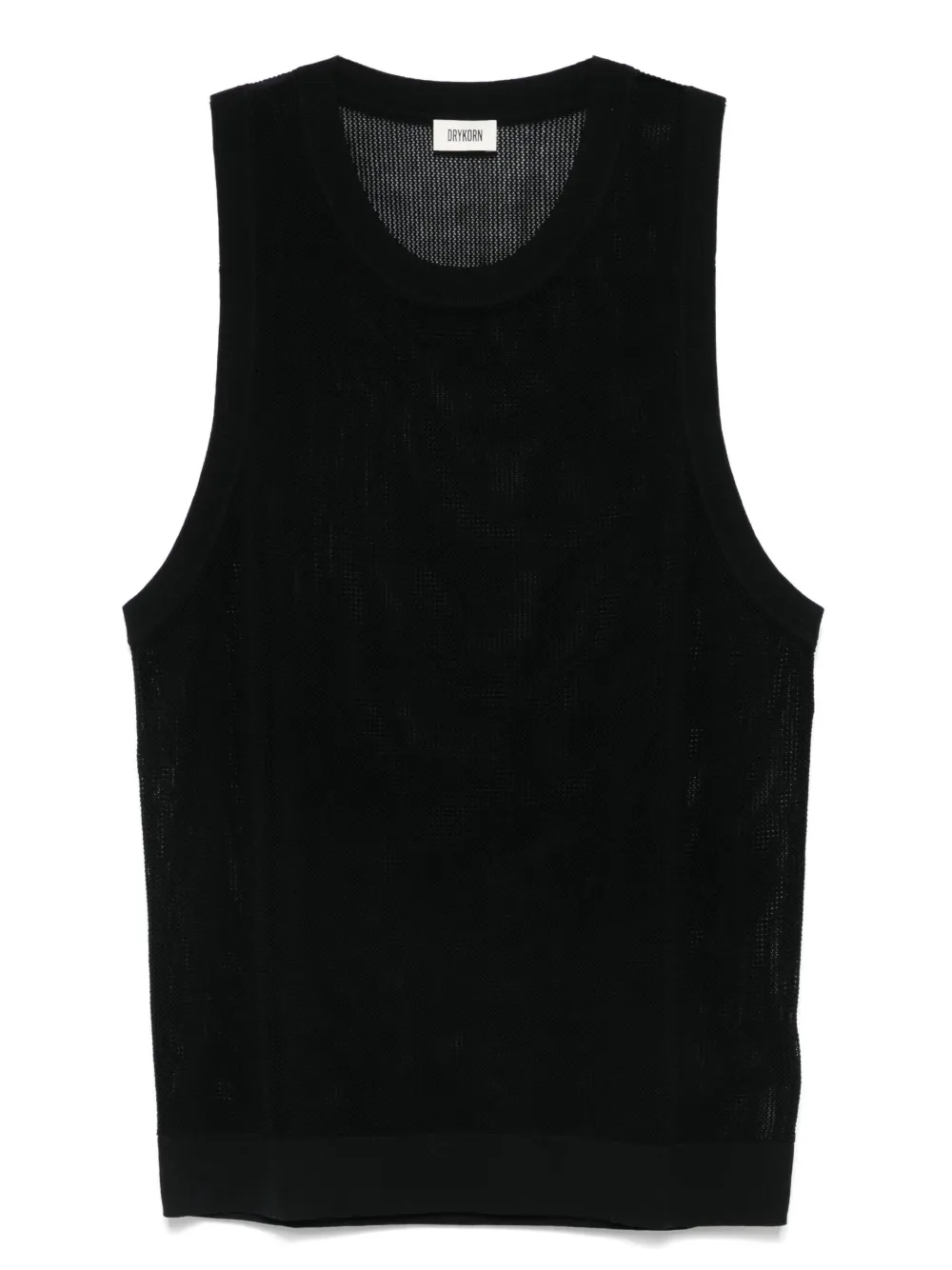 Drykorn Canotta in cotone | nero | Image 1