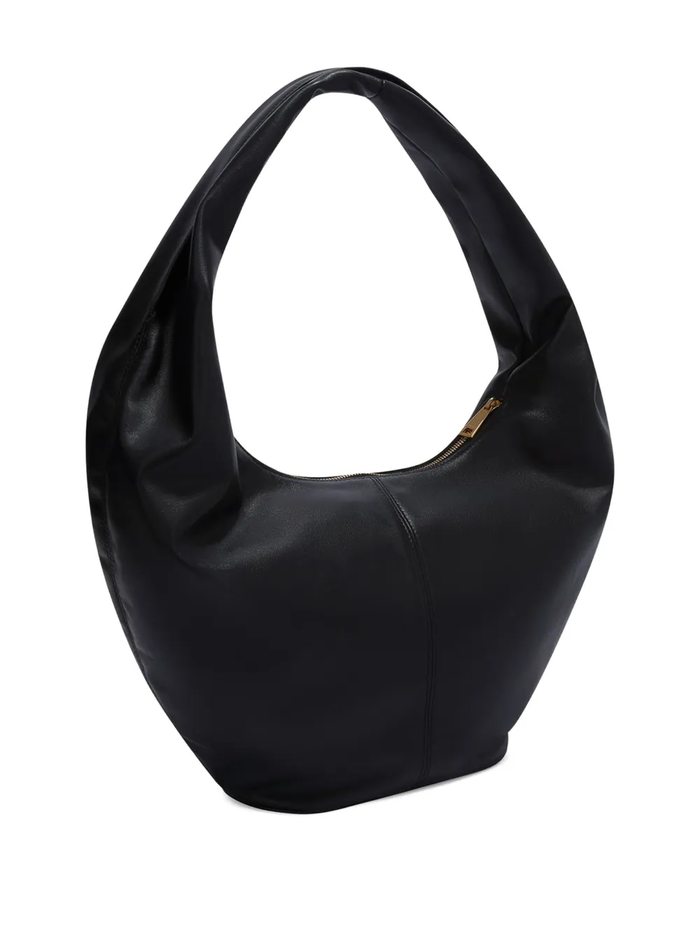 Furla Leren schoudertas - Zwart