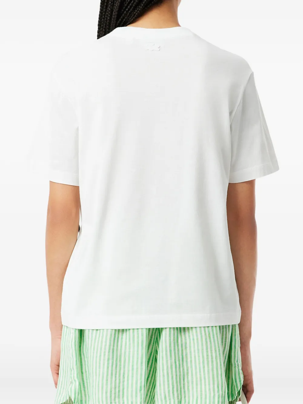 LACOSTE LOGO-PATCH T-SHIRT