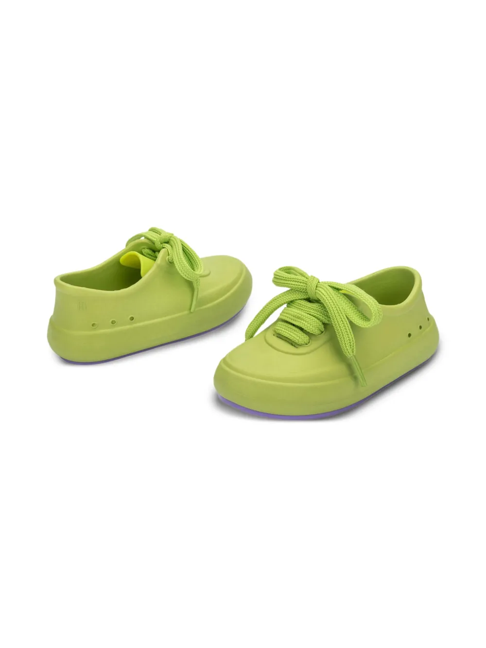 Melissa Free Hug lace-up sneakers Green