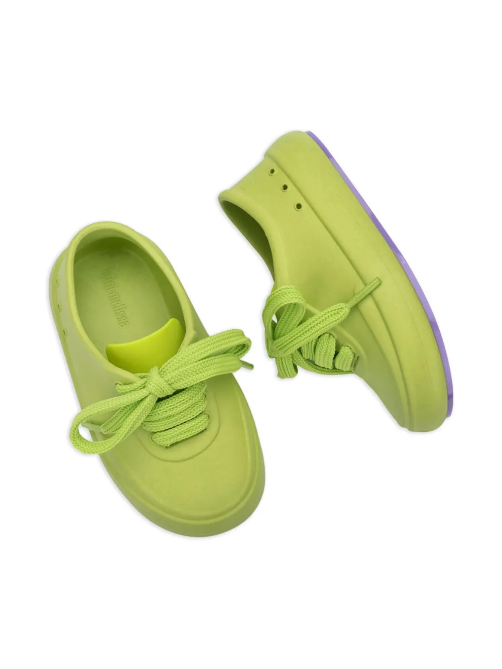 Melissa Free Hug lace-up sneakers Green