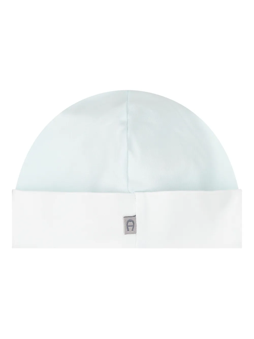 Aigner Kids Romper met kraag en muts Wit