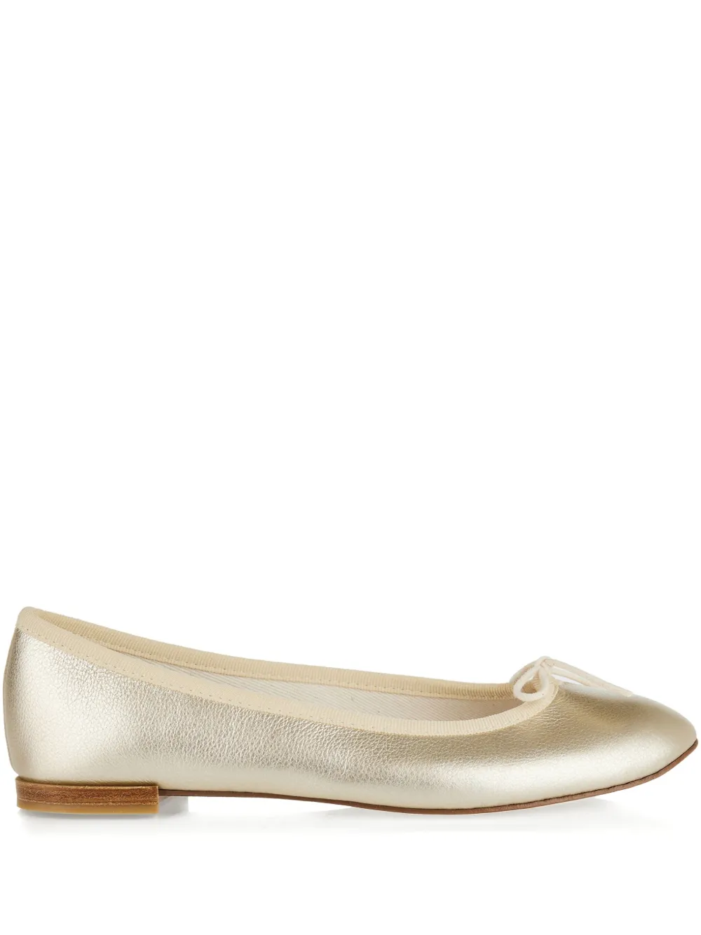 Repetto Cendrillon metallic ballet flats Neutrals