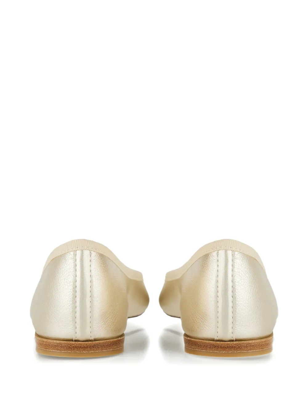 Repetto Cendrillon metallic ballet flats Neutrals