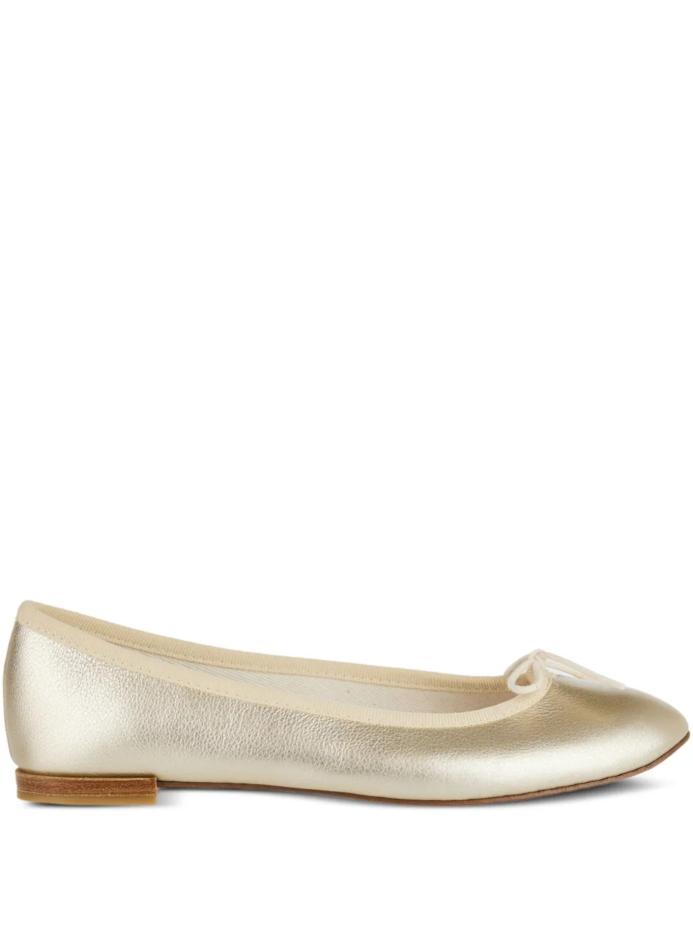 Repetto Cendrillon metallic ballet flats Neutrals